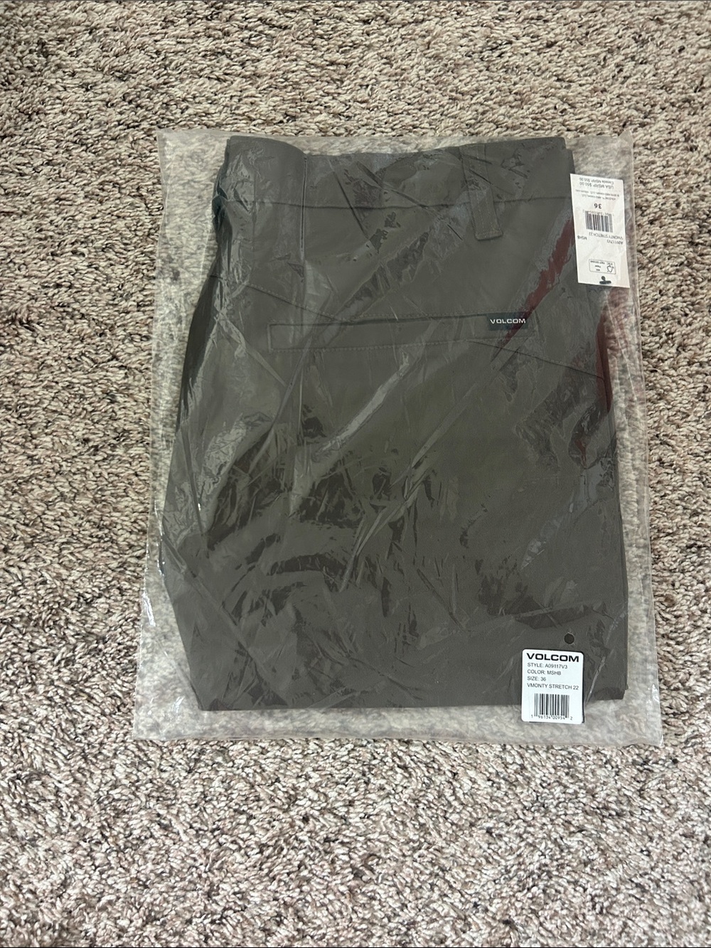 Volcom Men’s Mushroom Chino Shorts 22”